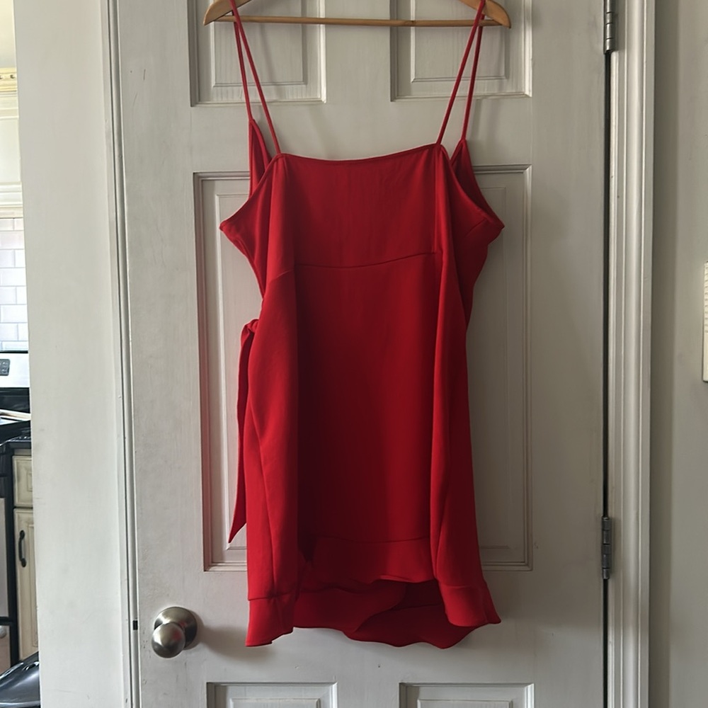 Sezane Daniella Dress Rouge - Size 46 - Picture 5 of 7